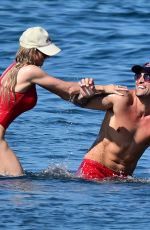 KATIE MCGLYNN in a Swimsuit at a Beach in Greece 07/15/2024