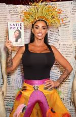 KATIE PRICE Launches Her New Book This Is Me at Royal Vauxhall Tavern Pub in London 07/17/2024