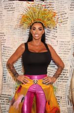 KATIE PRICE Launches Her New Book This Is Me at Royal Vauxhall Tavern Pub in London 07/17/2024