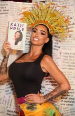 KATIE PRICE Launches Her New Book This Is Me at Royal Vauxhall Tavern Pub in London 07/17/2024
