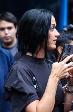 KATY PERRY Arrives at Global Radio Studios in London 07/25/2024