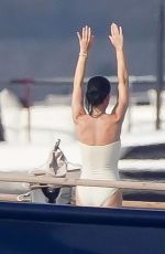 KATY PERRY in Swimsuit at a Yacht in Saint-tropez 07/15/2024