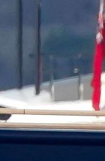 KATY PERRY in Swimsuit at a Yacht in Saint-tropez 07/15/2024