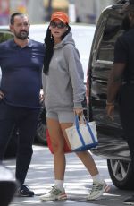 KATY PERRY on the Set of Her New Music Video in Barcelona 07/19/2024