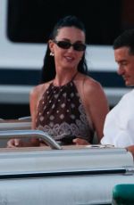 KATY PERRY Out on Vacations at in St-Tropez 07/15/2024