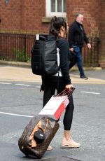 KATYA JONES Leaves BBC Morning Live Studios in Manchester 07/04/2024