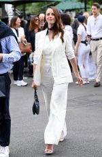 KAYA SCODELARIO Arrives at Wimbledon Tennis Championships in London 07/08/2024