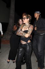 KEHLANI Arrives at Serena Williams