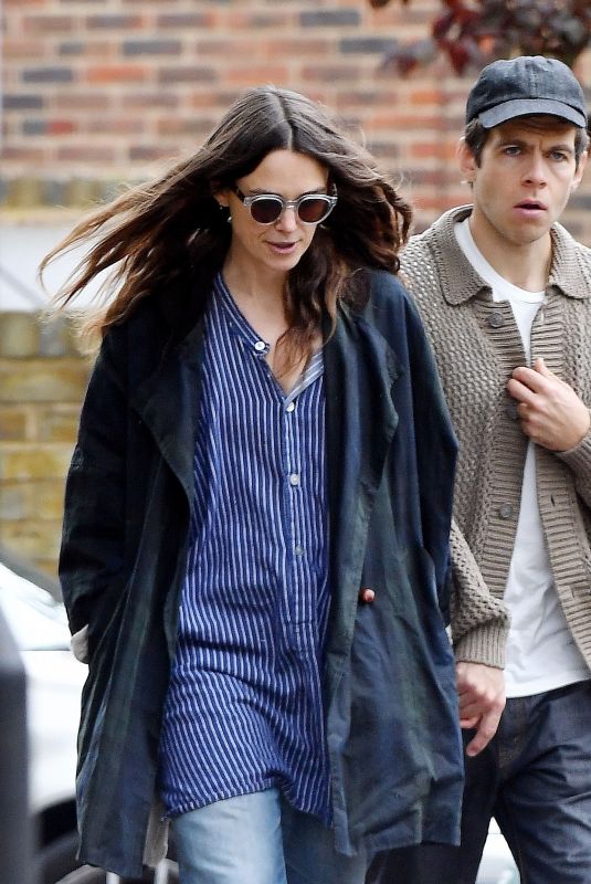KEIRA KNIGHTLEY and James Righton Out in London 07/03/2024