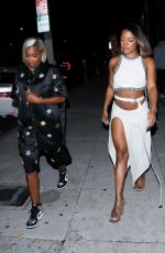 KELLY ROWLAND and VICTORIA MONET Arrives at Matsuhisa in Beverly Hills 07/13/2024