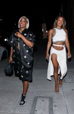 KELLY ROWLAND and VICTORIA MONET Arrives at Matsuhisa in Beverly Hills 07/13/2024