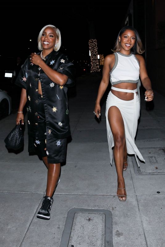 KELLY ROWLAND and VICTORIA MONET Arrives at Matsuhisa in Beverly Hills 07/13/2024
