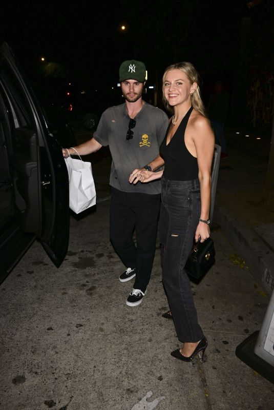 KELSEA BALLERINI and Chase Stokes on a Dinner Date at Craig