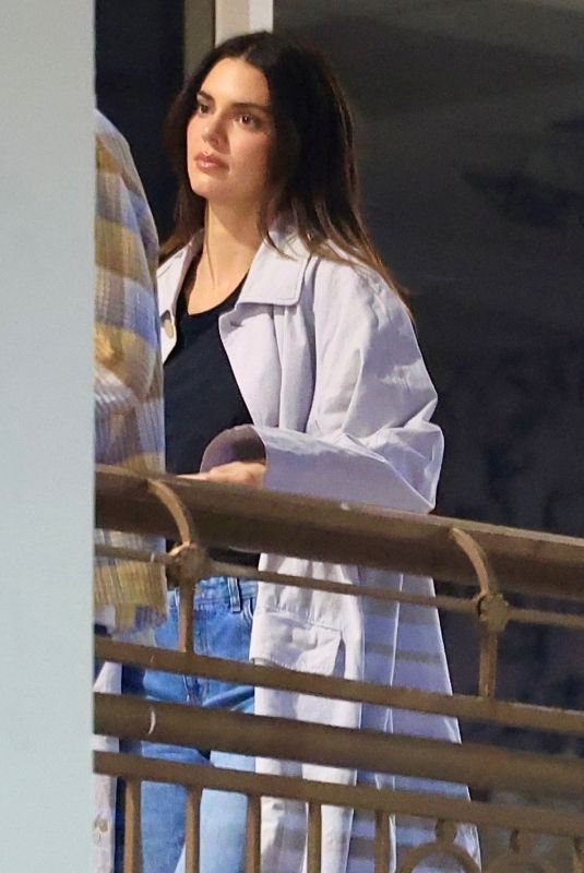 KENNDALL JENNER Leaves Sushi Park in West Hollywood 07/10/2024