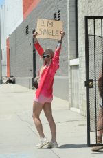 KESHA Says She is Single While Out in Los Angeles 07/17/2024