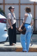 KHATIRA RAFIQZADA Out for Lunch with a Friend at All Time Diner in Los Angeles 07/01/2024