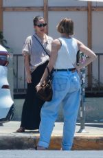 KHATIRA RAFIQZADA Out for Lunch with a Friend at All Time Diner in Los Angeles 07/01/2024