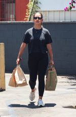 KHATIRA RAFIQZADA Shopping at a Meat Market in Los Feliz 07/05/2024