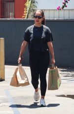 KHATIRA RAFIQZADA Shopping at a Meat Market in Los Feliz 07/05/2024