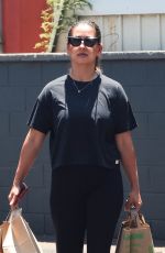 KHATIRA RAFIQZADA Shopping at a Meat Market in Los Feliz 07/05/2024