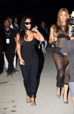 KIM and KHLOE KARDASHIAN Arrives at Teatro del Silenzio for Andrea Bocelli