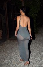 KIM KARDASHIAN Out for Dinner in Florence 07/15/2024