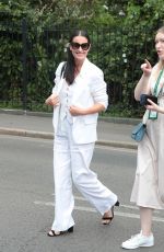 KIRSTY GALLACHER Arrives at 2024 Wimbledon Tennis Championships 07/01/2024