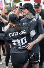 KOURTNEY KARDASHIAN and Travis Barker at Run Travis Run 5K Marathon in Los Angeles 07/06/2024