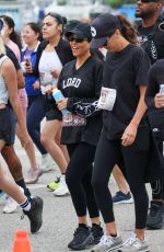 KOURTNEY KARDASHIAN and Travis Barker at Run Travis Run 5K Marathon in Los Angeles 07/06/2024