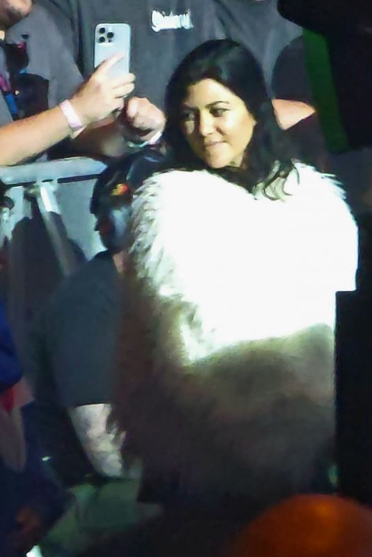 KOURTNEY KARDASHIAN in VIP Area Backstage in Las Vegas 07/03/2024