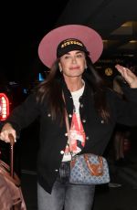 KYLE RICHARDS Arrives at Burbank Airport 07/22/2024