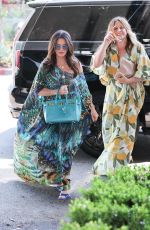 KYLE RICHARDS Films a Scene for The Real Housewives of Beverly Hills on Melrose Place in West Hollywood 07/08/2024