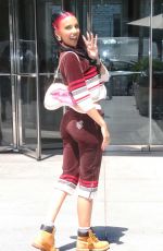 KYLIE CANTRALL Leaves Z100 Studios in New York 07/16/2024