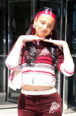 KYLIE CANTRALL Leaves Z100 Studios in New York 07/16/2024
