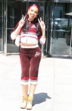 KYLIE CANTRALL Leaves Z100 Studios in New York 07/16/2024