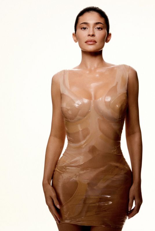 KYLIE JENNER for Kylie Cosmetics Skin Tint Blurring Elixir Campaign, July 2024