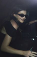 KYLIE JENNER Leaves a Hotel in Rome 07/16/2024