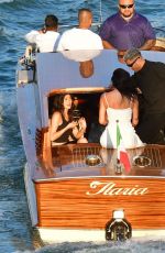 KYLIE JENNER Takes a Few Snaps of ANASTASIA KARANIKOLAOU Out in Venice 07/20/2024