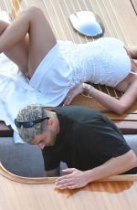 KYLIE JENNER Takes a Few Snaps of ANASTASIA KARANIKOLAOU Out in Venice 07/20/2024