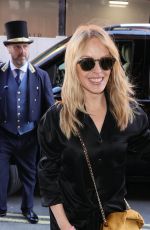 KYLIE MINOGUE Arrives at Her Hotel in London 07/11/2024