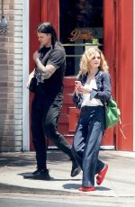 KYRA SEDGWICK and Travis Bacon Out for Lunch in Los Angeles 07/05/2024