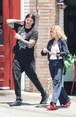 KYRA SEDGWICK and Travis Bacon Out for Lunch in Los Angeles 07/05/2024