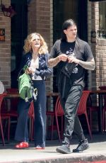 KYRA SEDGWICK and Travis Bacon Out for Lunch in Los Angeles 07/05/2024