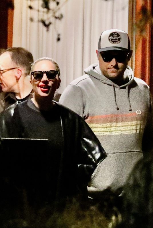 LADY GAGA and Michael Polansky Night Out in SoHo 07/18/2024