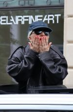 LADY GAGA Arrives in Paris 07/22/2024