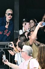 LADY GAGA at Artistic Gymnastics Women