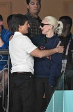 LADY GAGA at Artistic Gymnastics Women