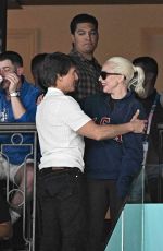 LADY GAGA at Artistic Gymnastics Women