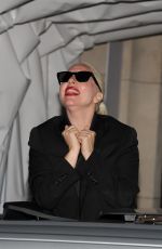 LADY GAGA Shares an Exclusive Preview of Her Upcoming Song from Roof of Her Car in Paris 07/28/2024