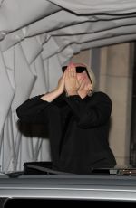 LADY GAGA Shares an Exclusive Preview of Her Upcoming Song from Roof of Her Car in Paris 07/28/2024